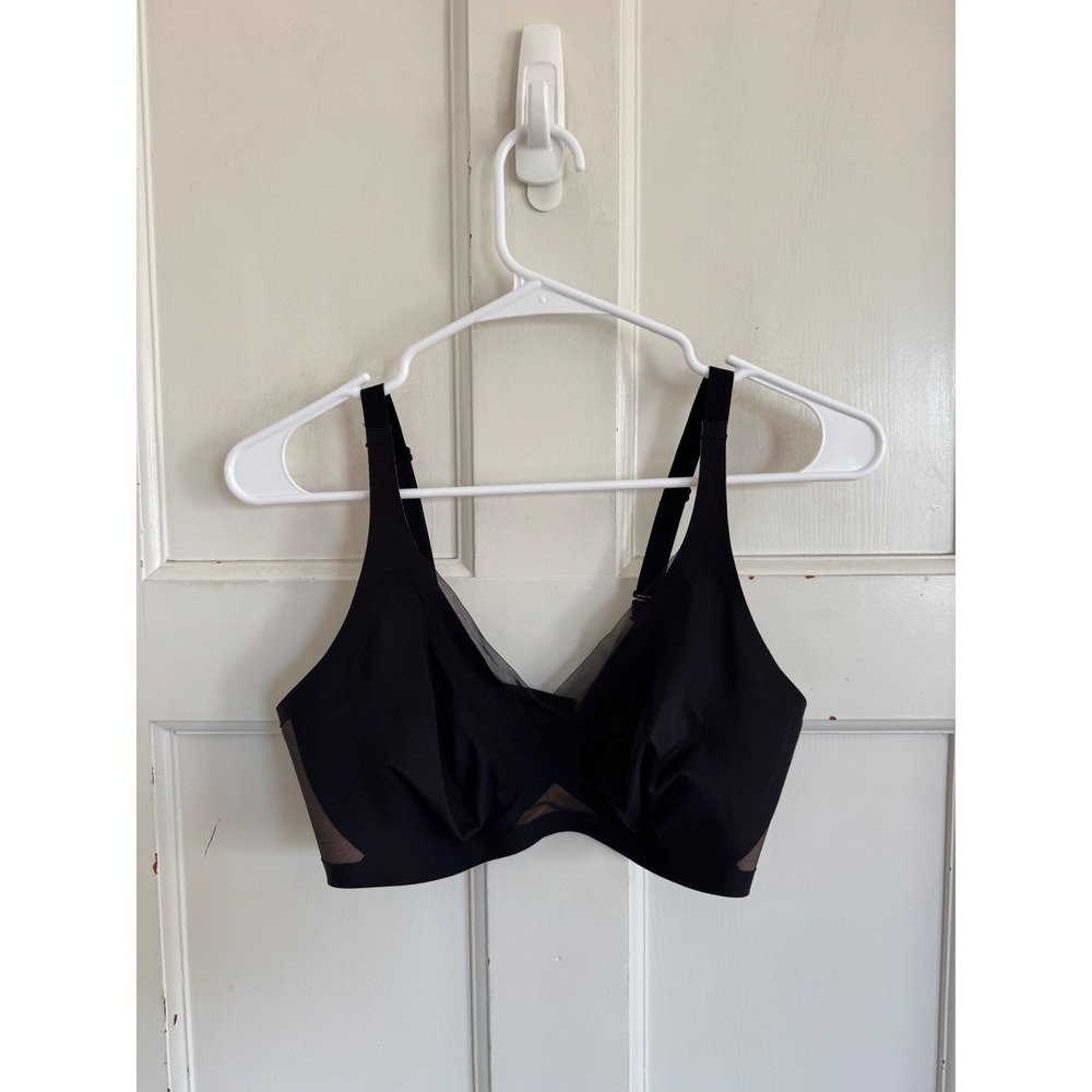 Honeylove black Crossover bra size 34D/DD